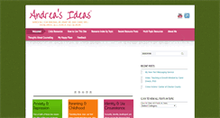 Desktop Screenshot of andreasideas.com